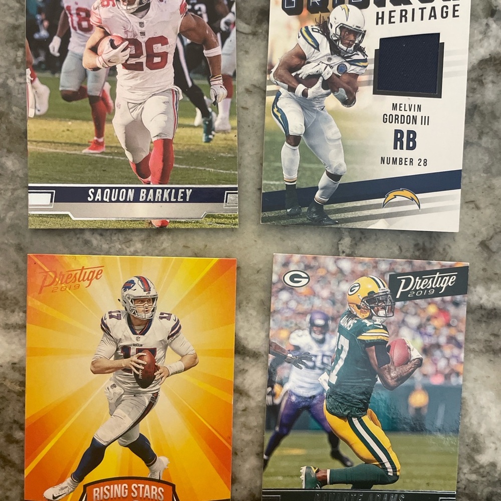 NFL Trading Cards Set
